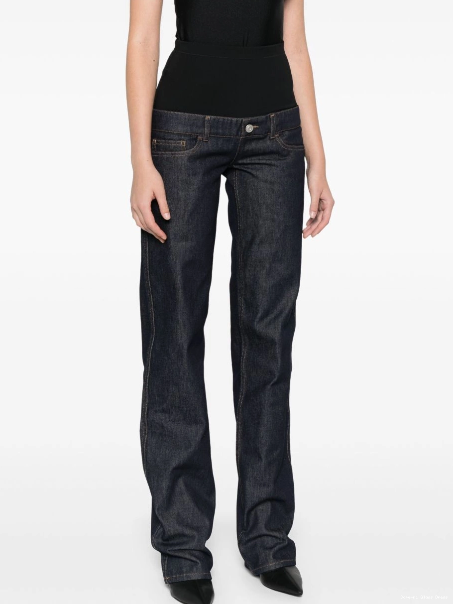 Affordable Women jeans jersey hybrid Coperni 0430